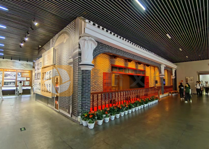 黨建展廳與地域文化結合建設