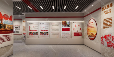 紅色主題展館設計的空間規劃方案：最大化利用場地，增強參觀體驗感