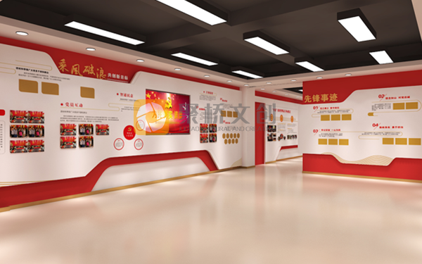 廣州紅色主題展館設計效果圖，讓紅色文化在新時代煥發(fā)新光彩