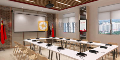 某機(jī)關(guān)單位黨建展廳前言設(shè)計(jì)構(gòu)想：弘揚(yáng)核心價(jià)值，筑基固本