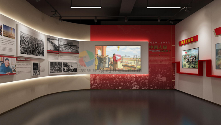 紅色展館設計